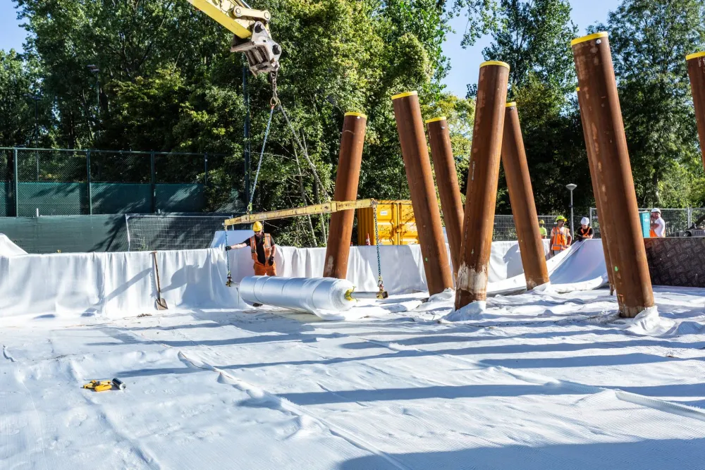 Zettingsvrije fundaties op paalmatrassen