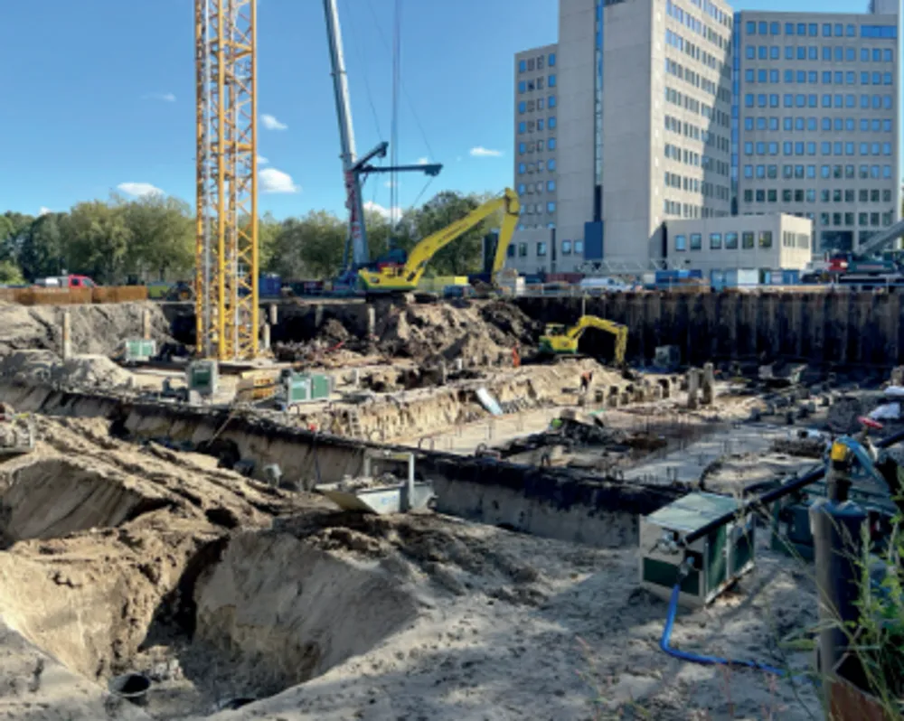 Onvoorziene omstandigheden, doordacht opgelost: een bouwkuip van formaat